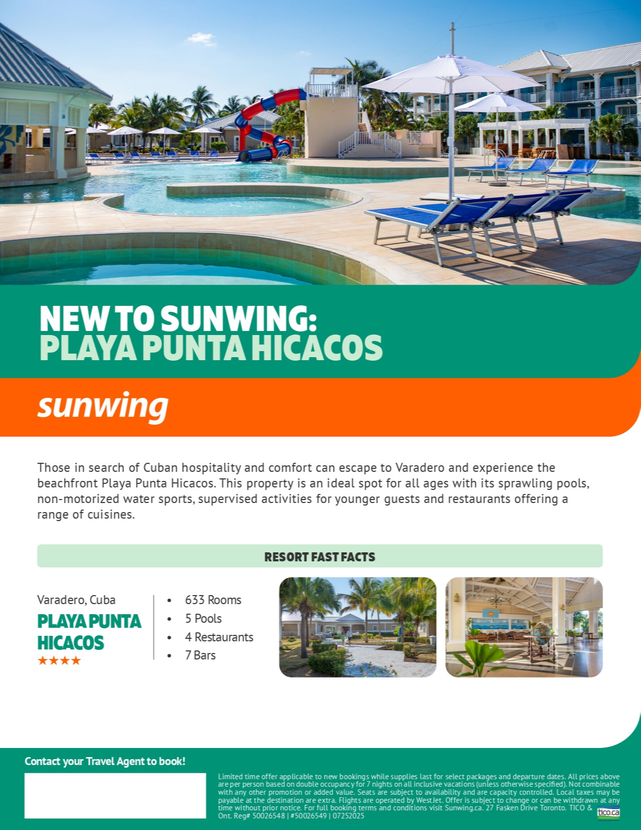Sunwing Vacations New Resort: Playa Punta Hicacos with Voyages Hautes-Laurentides Sunwing Vacations New Resort: Playa Punta Hicacos with Voyages Hautes-Laurentides